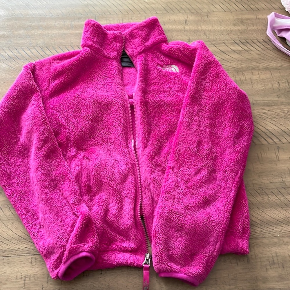 Girls North face fleece